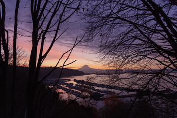 Mt Rainier Sunrise Tacoma Puget Sound PNW