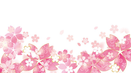 桜のイラスト © ヨーグル