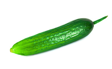 Cucumber isolated on white background