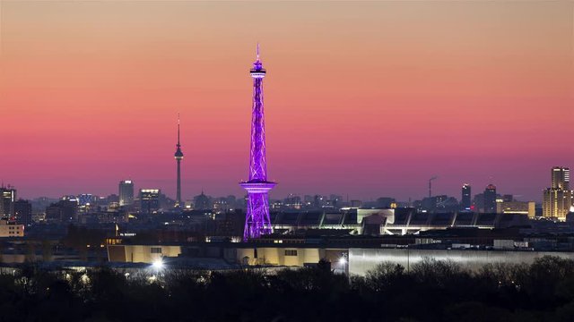 Berlin Cityscape at Sunrise