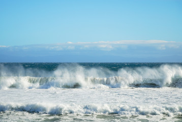 Fototapeta premium 海 波 素材