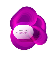 Obraz premium Vector abstract geometric bubble banner created with round shapes. Trendy simple button. Illustration For Wallpaper, Banner, Background, Card, Book Illustration, landing page