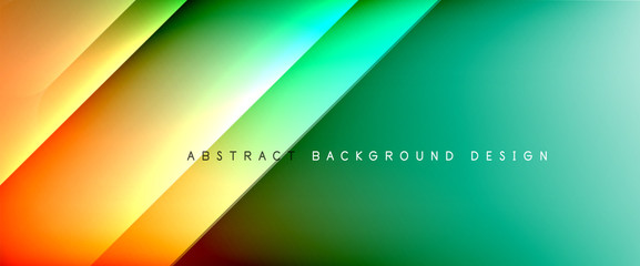 Trendy simple fluid color gradient abstract background with dynamic straight shadow line effect. Vector Illustration For Wallpaper, Banner, Background, Card, Book Illustration, landing page