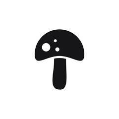 Forest mushroom icon design. vector illustration