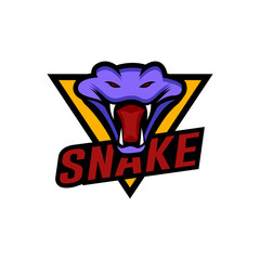 king cobra logo template design Vector illustration