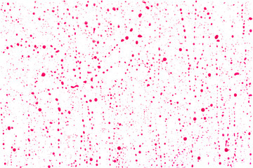 Fototapeta premium drops of red water, Red water drops on white background, Water bubbles underwater background, Blood drops, grunge textures, Red stains, Ink splashes, Paint stain