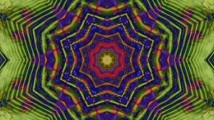 Kaleidoscope Mandala Art Design Abstract Background