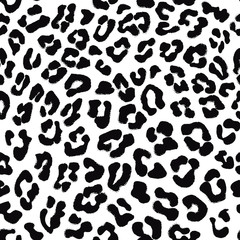 Seamless leopard and cheetah animal pattern © gyungim
