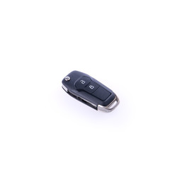 key or car key with remote on background.