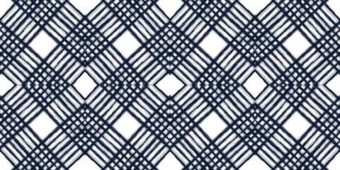 Indigo Fashion Shibori Ethnic Print.