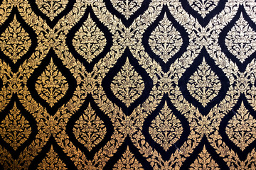 Thai pattern in the temple thailand.