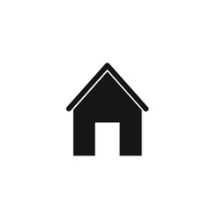 home icon on white background