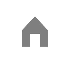 home icon on white background