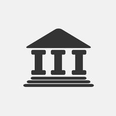 official building icon vector for web and graphic design
