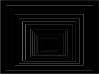  Optical illusion. Illusion art. Abstract twisted black and white background