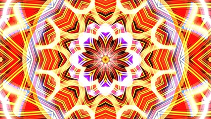 Kaleidoscope Mandala Art Design Abstract Background