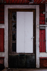 door in old house
