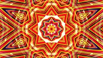 Kaleidoscope Mandala Art Design Abstract Background
