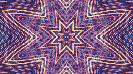 Kaleidoscope Mandala Art Design Abstract Background
