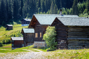 Wunderbare Landschaft in den Alpen