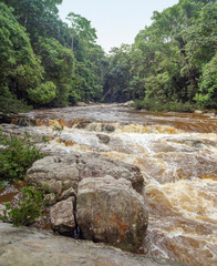 around Taman Negara in Malaysia