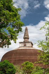 Ruins of the historical city of Polonnaruwa, Sri Lanka