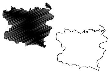 Lori Province (Republic of Armenia, Administrative divisions of Armenia) map vector illustration, scribble sketch Lori map..