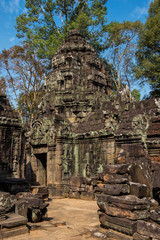 Ta Som temple in Angkor Wat complex, Cambodia, Asia