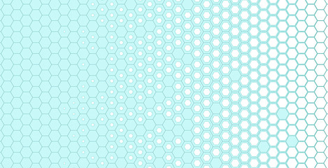 creative Abstract 3D geometric  colorful hexagonal background