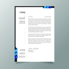 Minimalist Business Letterhead Design Template