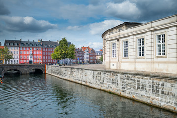 Fototapeta premium Beautiful Copenhagen city in Denmark