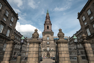 Obraz premium Beautiful Copenhagen city in Denmark