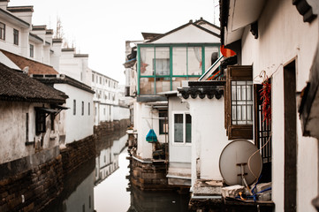 Fototapeta na wymiar Suzhou old town and canals china 3
