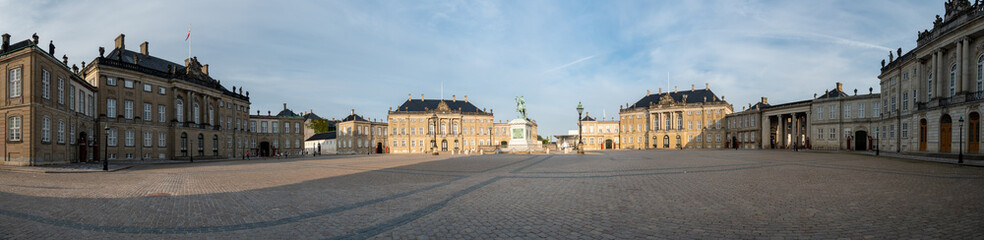 Fototapeta na wymiar Beautiful Copenhagen city in Denmark