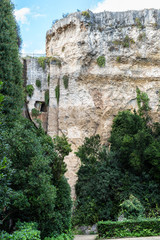  view of archaeological park in syracuse