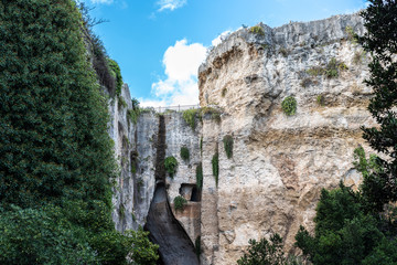  view of archaeological park in syracuse