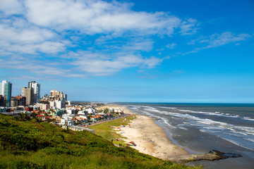 Paisagem da Prainha, cidade de Torres, estado do Rio Grande do Sul, Brasil