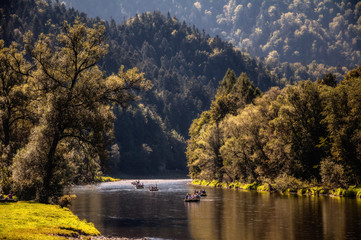 Dunajec, Pieniny, Polska