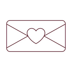 Isolated love card vector design
