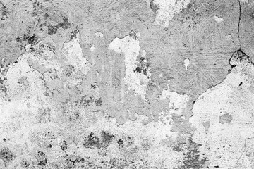 Texture of a concrete wall with cracks and scratches which can be used as a background