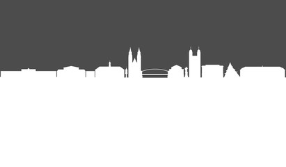 Fototapeta premium Magdeburg Panorama