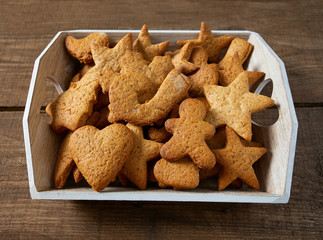 shortbread cookies in a box