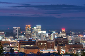 Birmingham, Alabama City Skyline