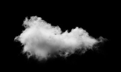 Obraz na płótnie Canvas clouds on black background