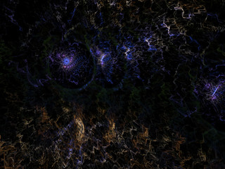 Imaginatory fractal background Image