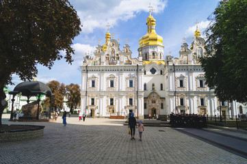 Fototapeta na wymiar Holy Dormition Kiev-Pechersk Lavra