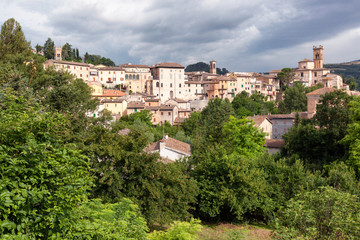 Fototapeta na wymiar Pergola, Pesaro Urbino, Marche