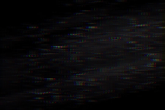Abstract background of Test Screen Glitch Texture