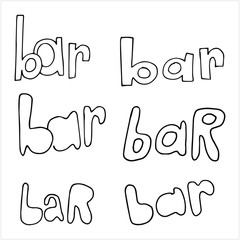 Beer phrases hand drawn lettering composition and clipart element for logos, posters, templates, postcard, banner, etc. Print on cup, bag, shirt, package, balloon