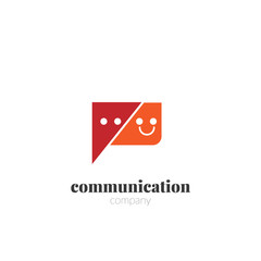 Creative Communication Design Logo. Communication Logo Concept Template Elements